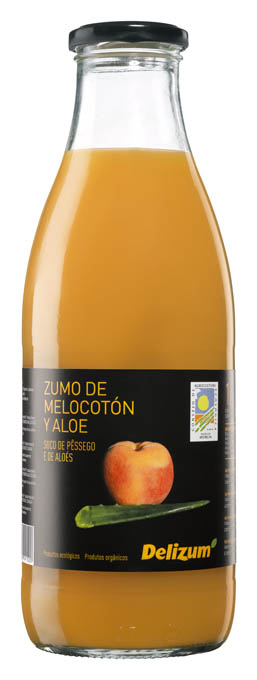 Ecological Peach&Aloe Vera Juice